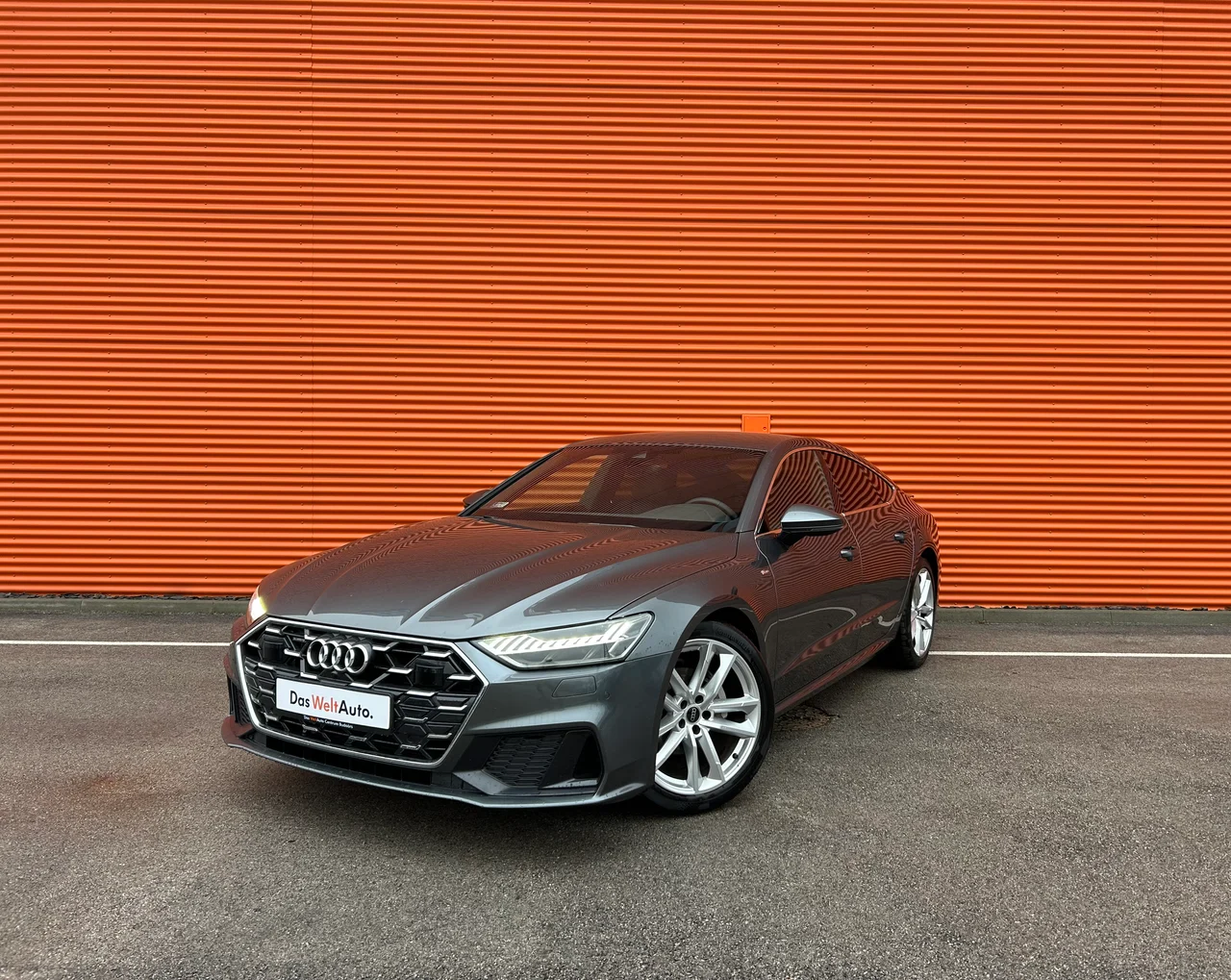 Audi A7 4x4 2,0 150 kW TDI automata évjárat 2024, Daytona-szürke gyöngyház, 18 471 km, Magyarország — fotó 1
