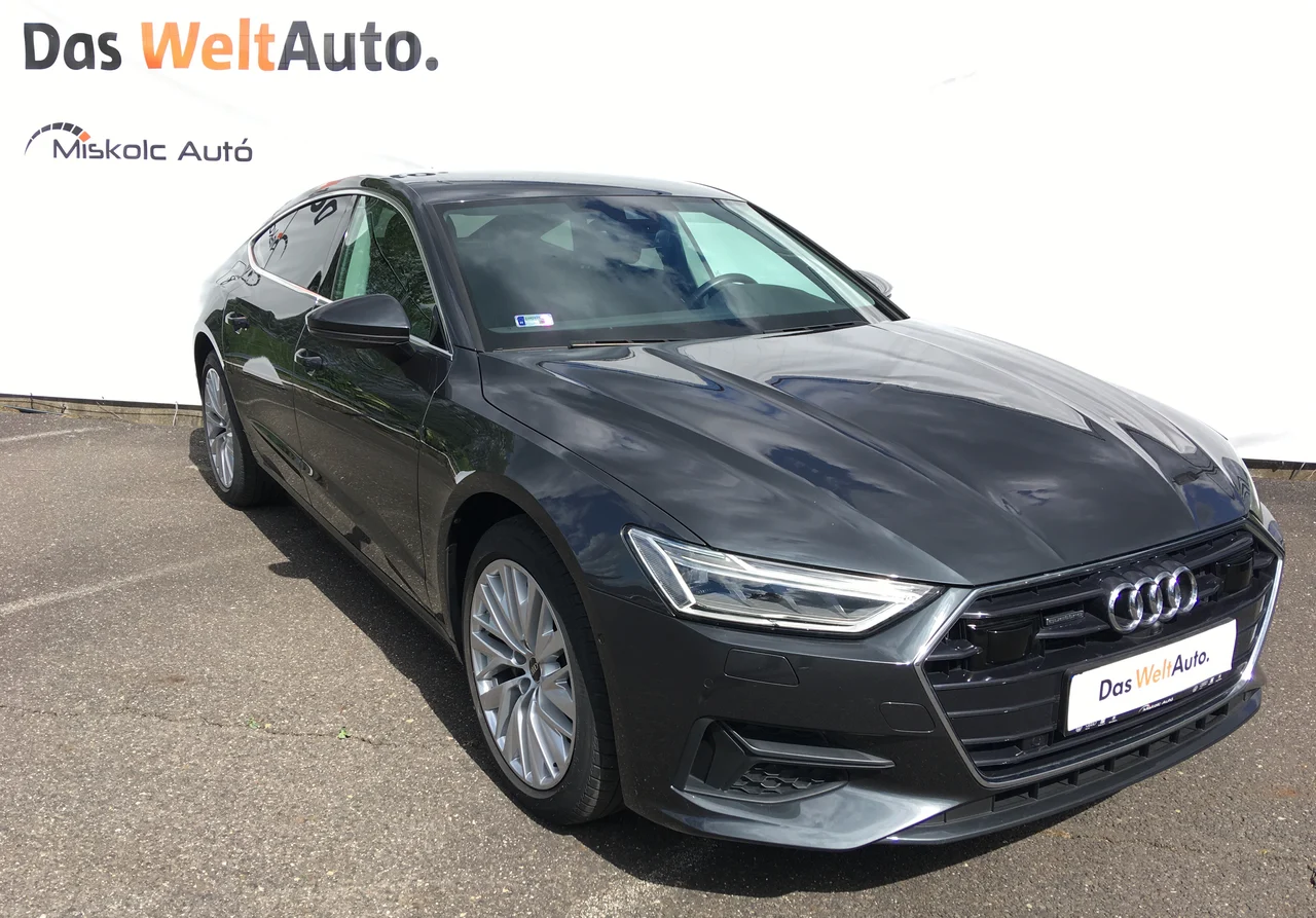 Audi A7 4x4 3,0 210 kW TDI tiptronic évjárat 2022, Manhattan szürke metál, 45 523 km, Magyarország — fotó 1
