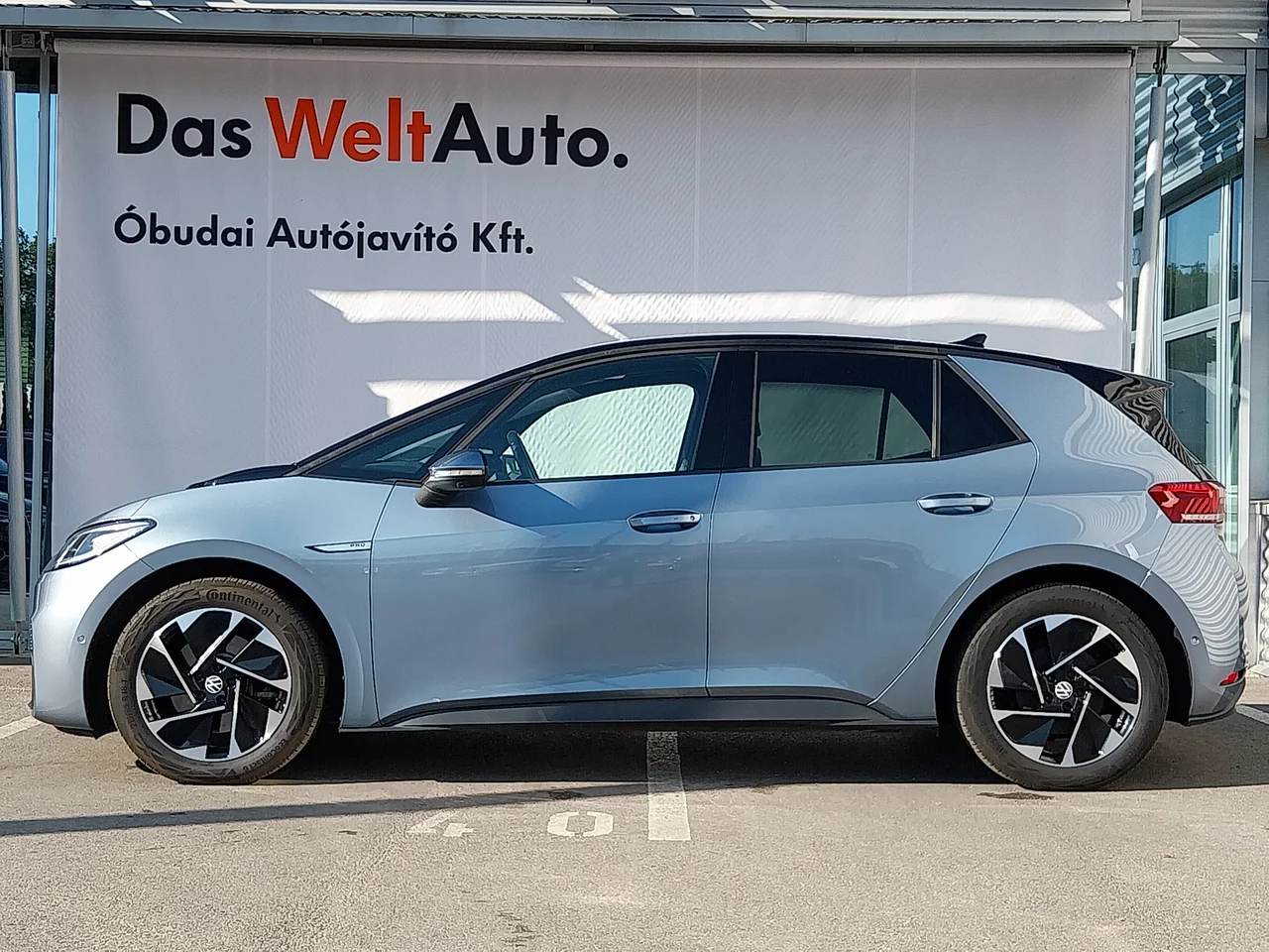 Volkswagen ID.3 150 kW automata évjárat 2023, Stonewashed-kék metá, 59 900 km, Magyarország — fotó 3 / 22