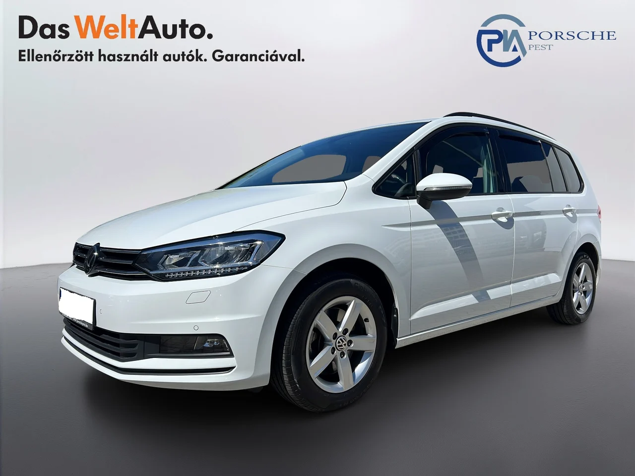Volkswagen Touran 1,5 TSI 110 kW évjárat 2023, Hófehér, 52 635 km, Magyarország — fotó 1