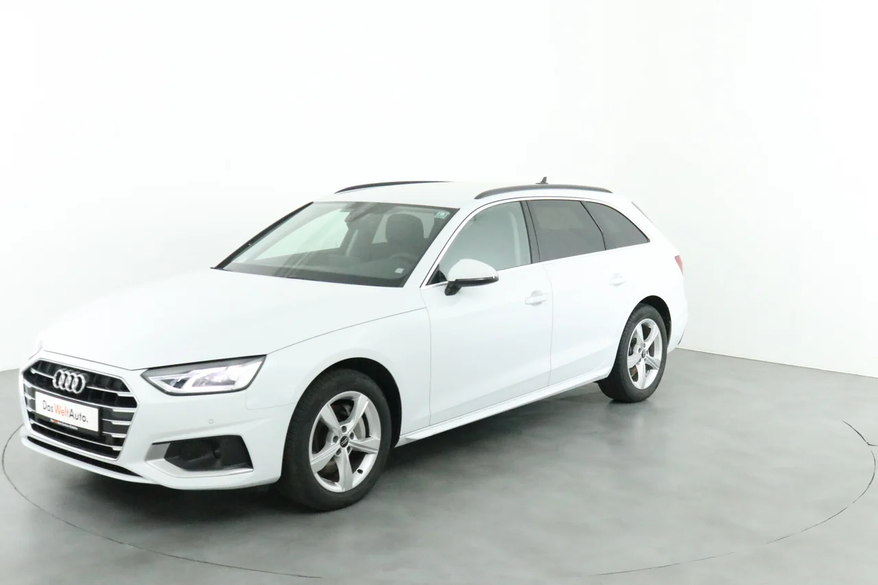 Audi A4 2,0 150 kW TDI automata évjárat 2024, Gleccserfehér metál, 20 987 km, Magyarország — fotó 1 | AMOTOR Audi A4 2,0 150 kW TDI automata évjárat 2024, Gleccserfehér metál, 20 987 km, Magyarország — fotó 1