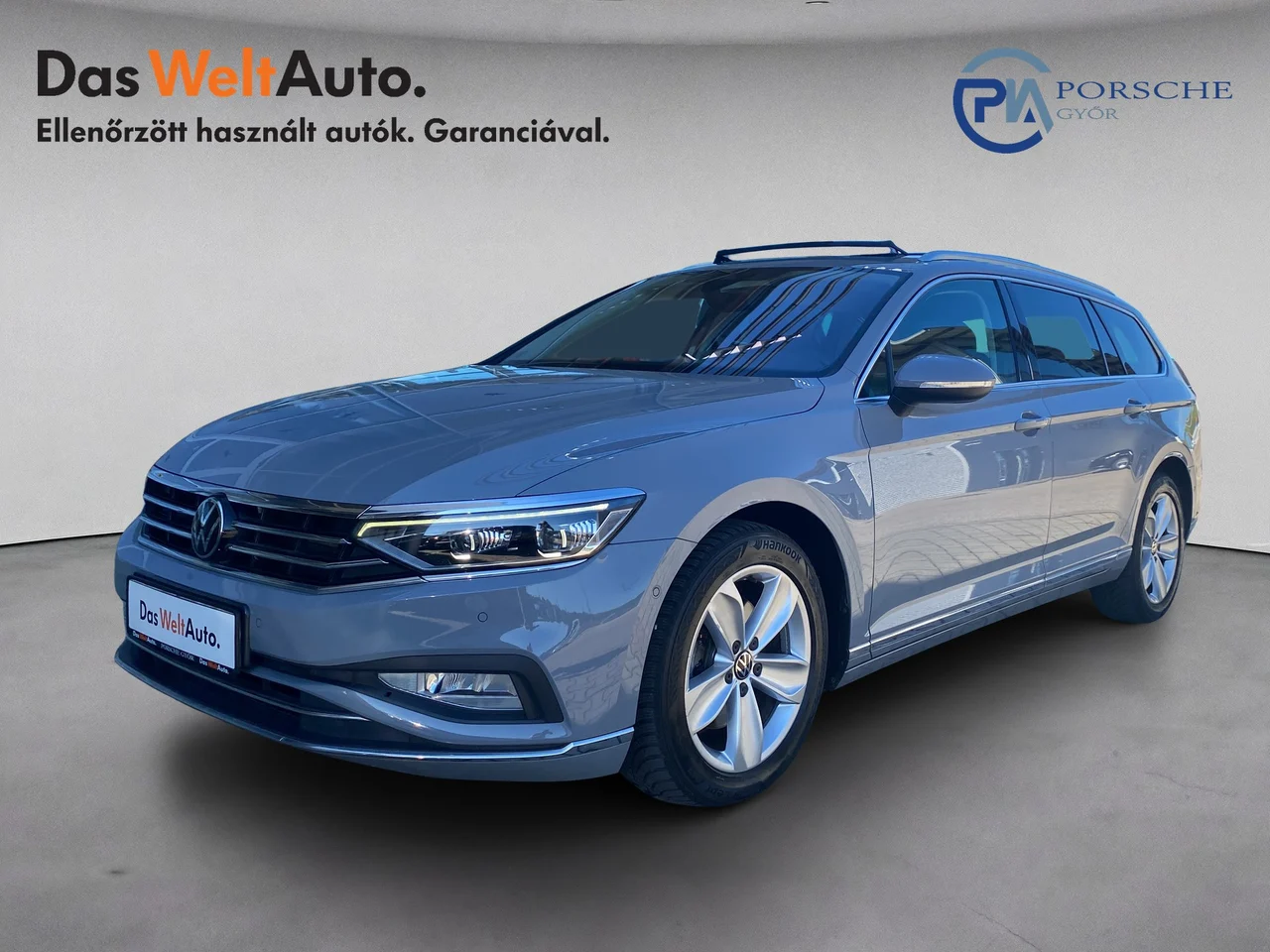 Volkswagen Passat 2,0 TDI 110 kW DSG évjárat 2023, Moonstone-szürke, 102 219 km, Magyarország — fotó 1