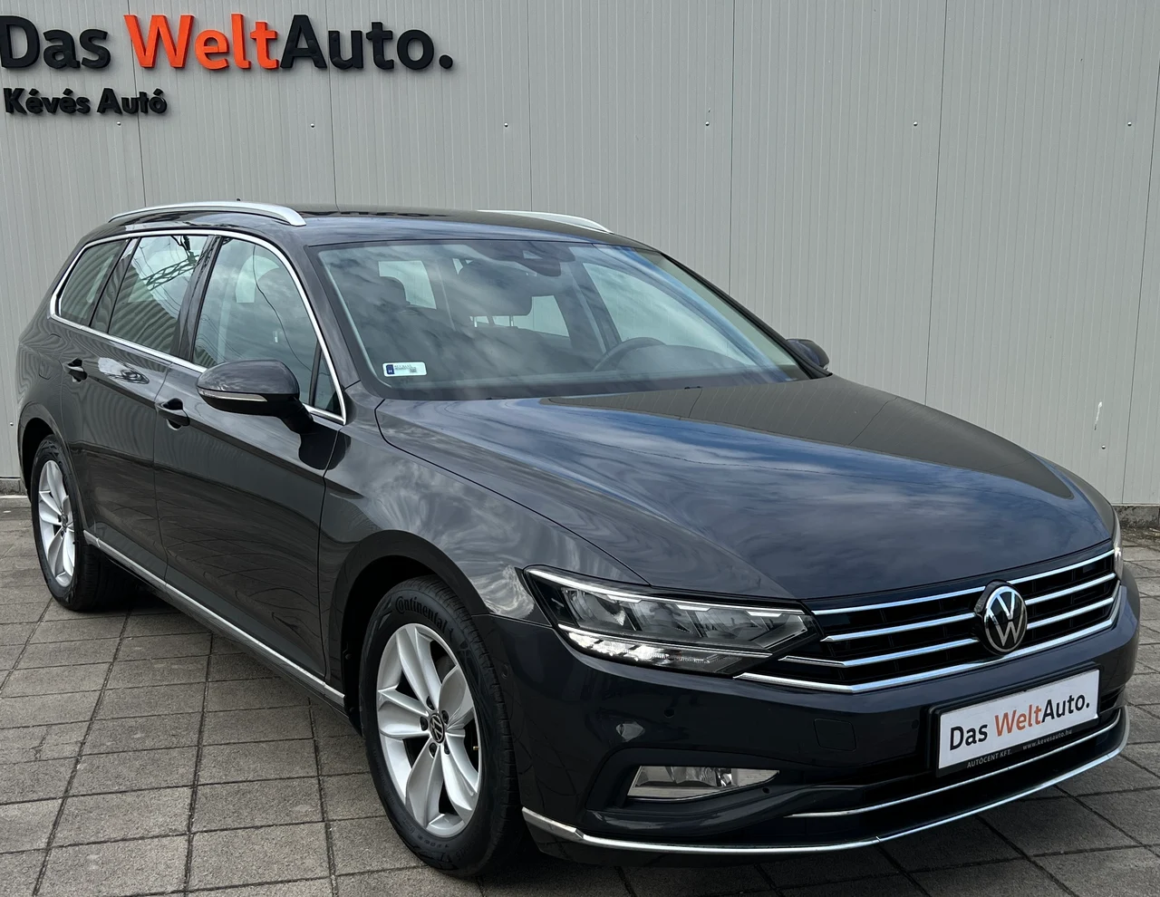 Volkswagen Passat 2,0 TDI 110 kW DSG évjárat 2023, Mangan-szürke metál, 96 281 km, Magyarország — fotó 1