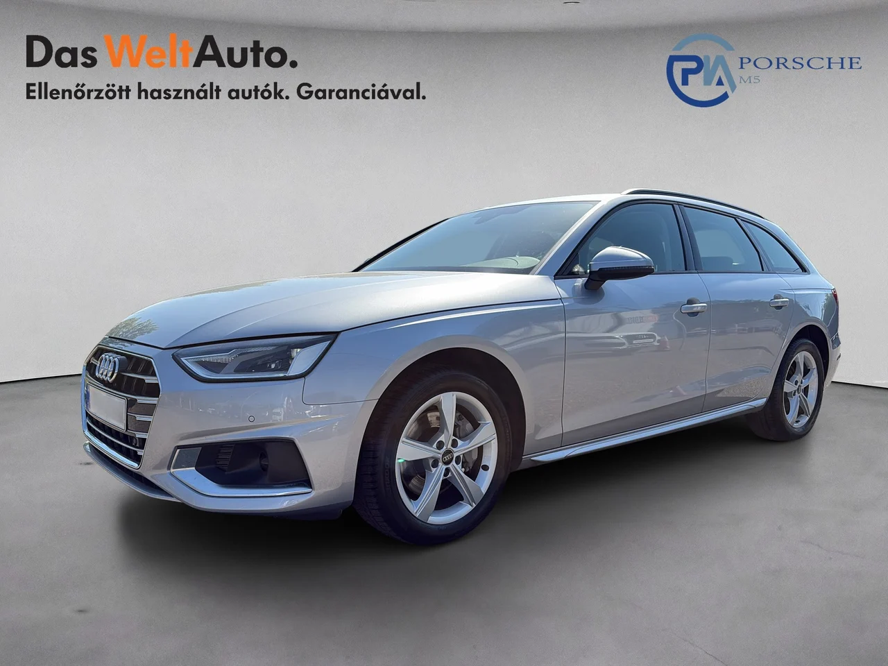 Audi A4 2,0 150 kW TDI automata évjárat 2023, Tőrezüst metál, 57 881 km, Magyarország — fotó 1