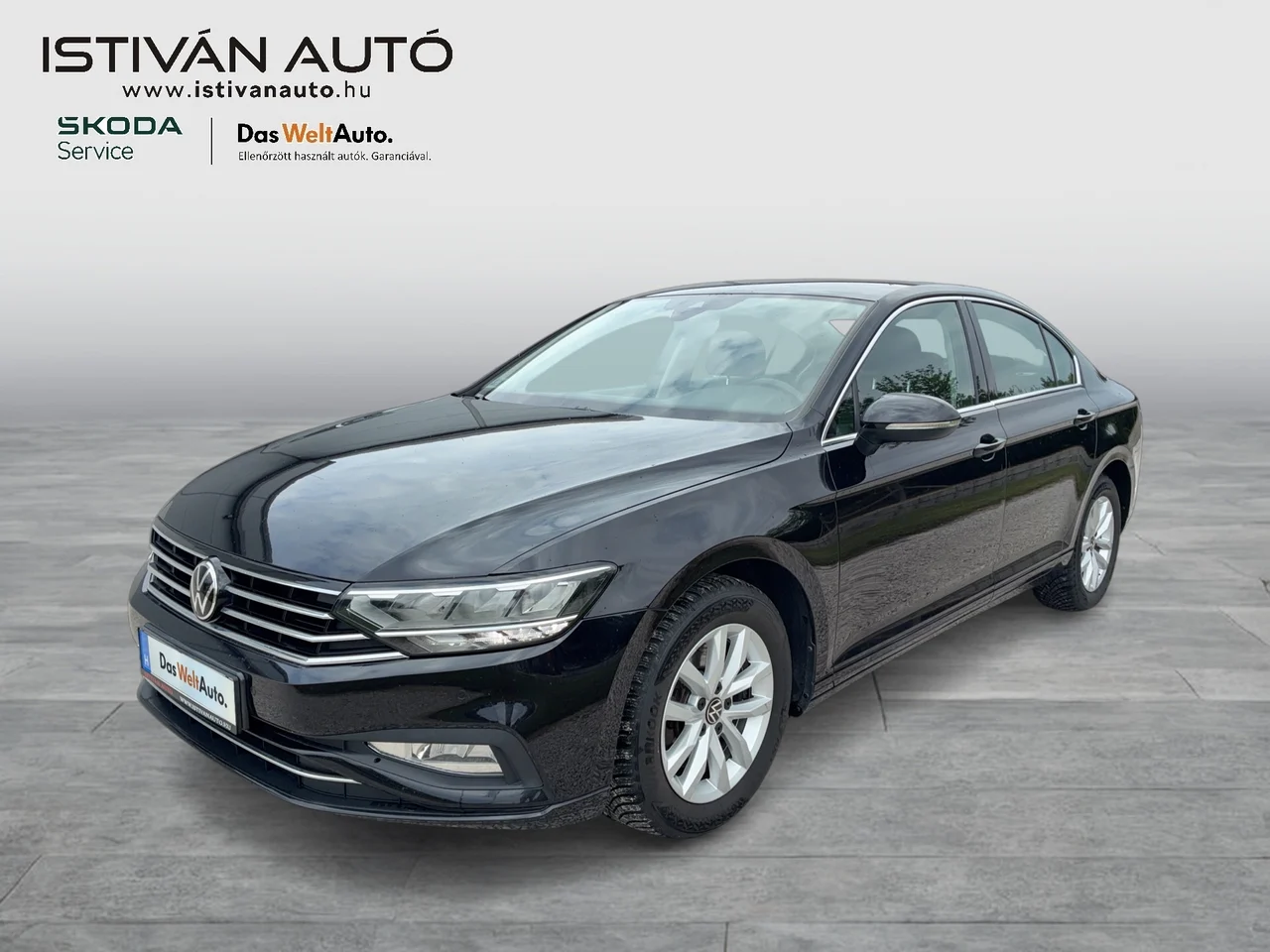 Volkswagen Passat 2,0 TDI 110 kW évjárat 2020, Mélyfekete gyöngyház, 153 199 km, Magyarország — fotó 1