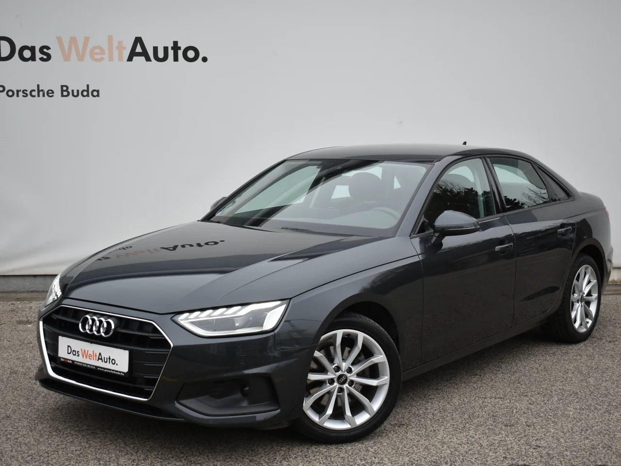 Audi A4 2,0 120 kW TDI automata évjárat 2023, Manhattan szürke metál, 60 886 km, Magyarország — fotó 1