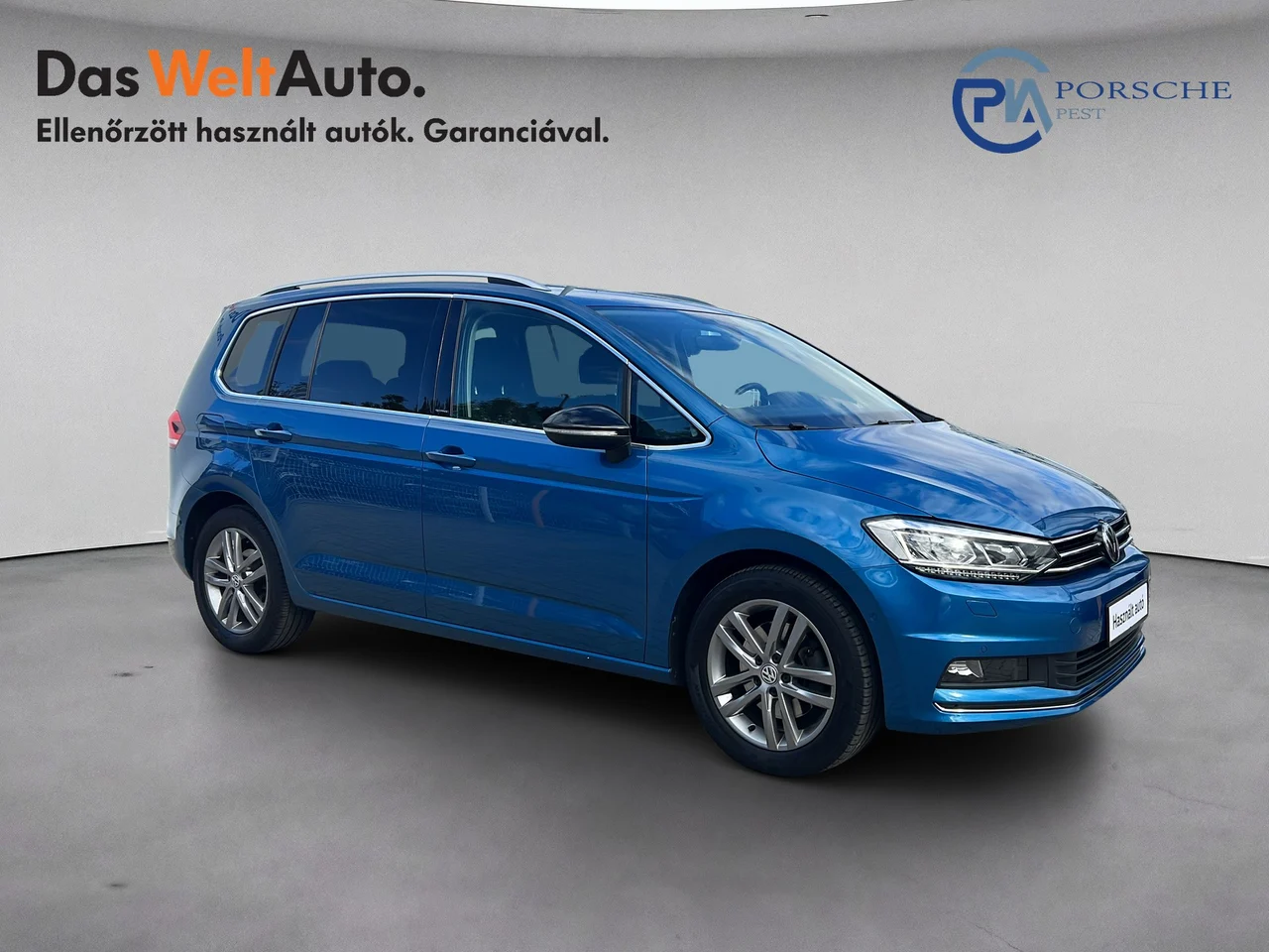 Volkswagen Touran 1,5 TSI 110 kW DSG évjárat 2019, Caribbean-kék metál, 190 574 km, Magyarország — fotó 7 / 24