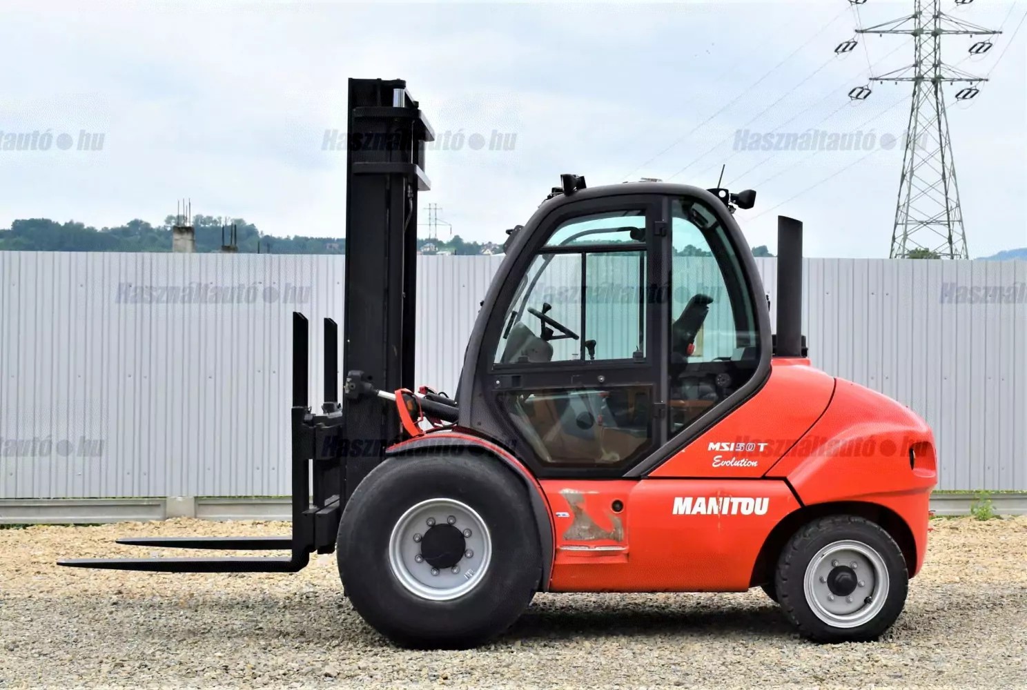 Teleszkópos rakodó Manitou MSI50T évjárat 2012, behozatal EU-s raktáron — fotó 3 / 9