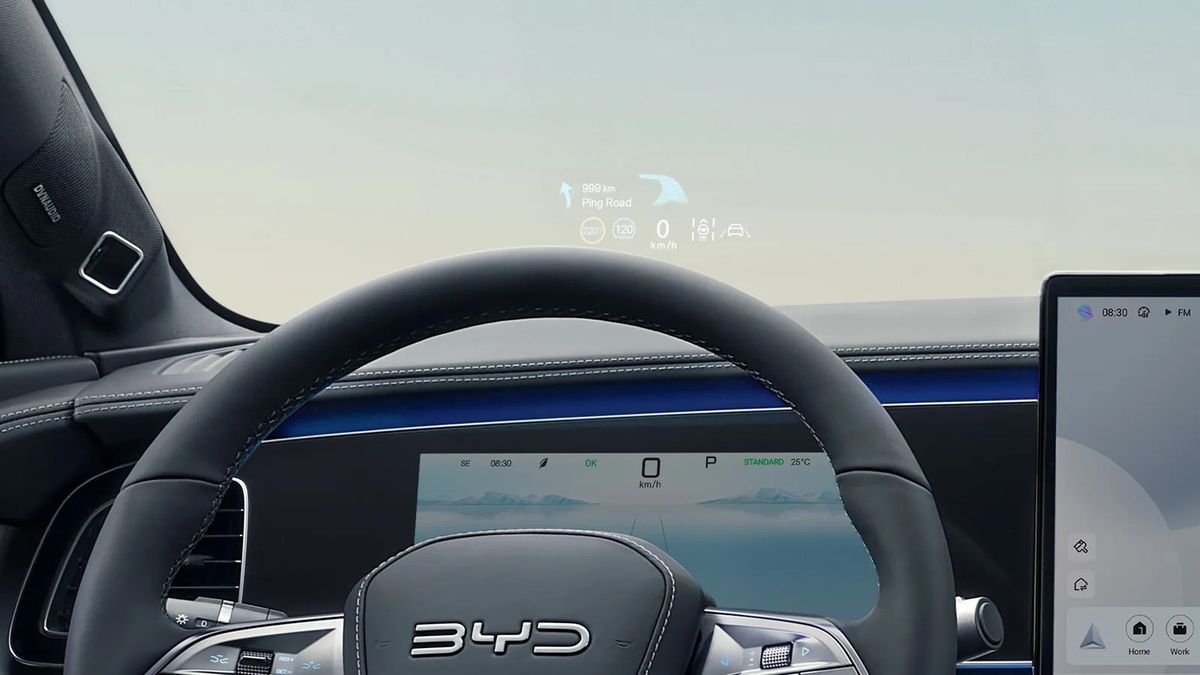 BYD Sealion 7 automata évjárat 2025, fehér, Magyarország — fotó 8 / 9