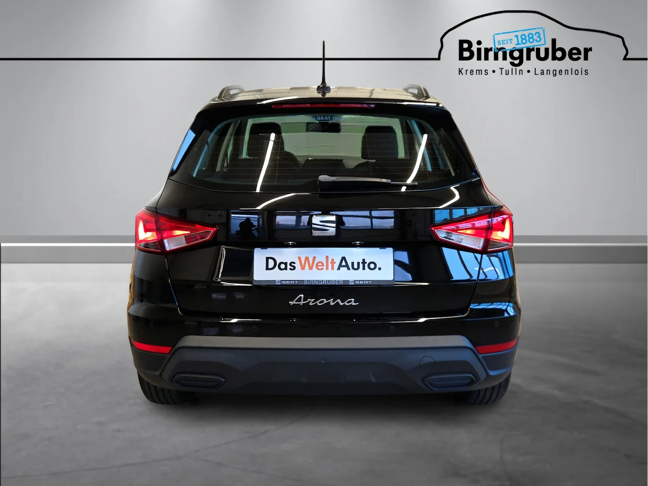 Seat Arona 1,0 TSI 70 kW manuális évjárat 2021, Nacht-Schwarz Met, 52 960 km, Ausztria — fotó 5 / 15