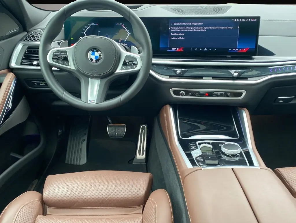 BMW X6 4x4 3,0 210 kW automata évjárat 2025, fekete, 26 000 km, Németország — fotó 3 / 7