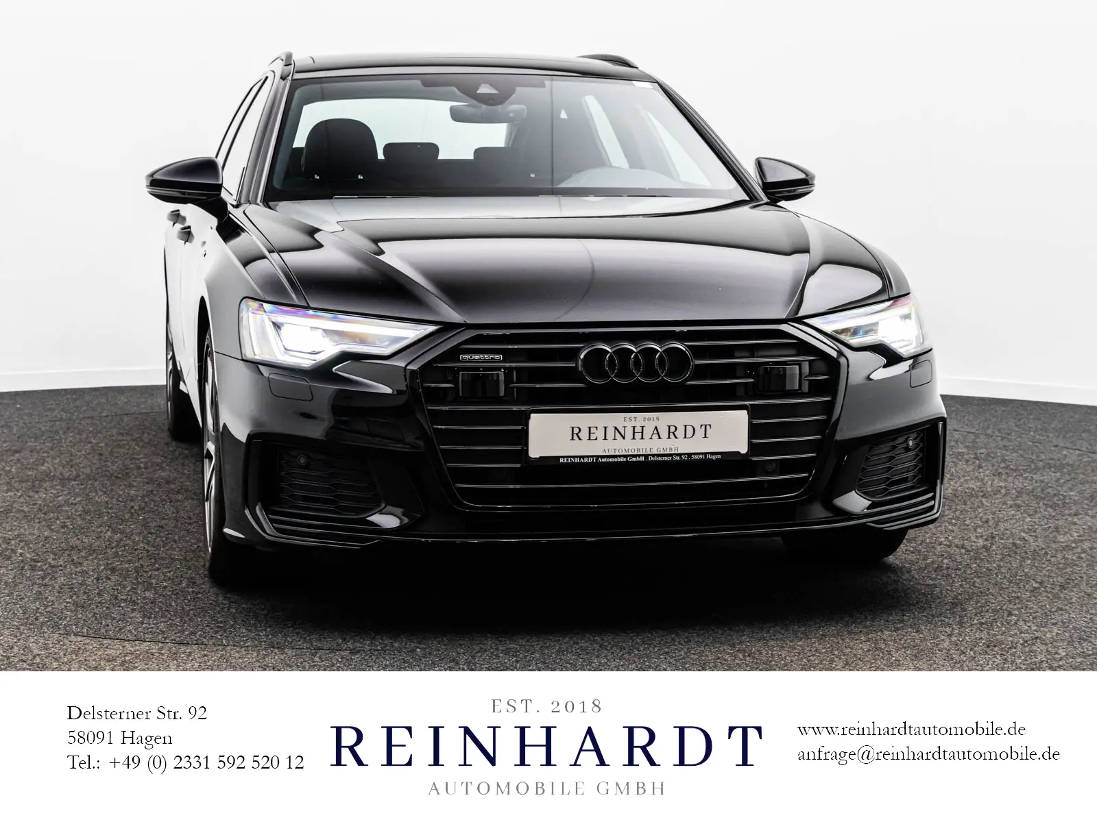 Audi A6 4x4 2,0 150 kW automata évjárat 2022, fekete, 87 546 km, Németország — fotó 4 / 31
