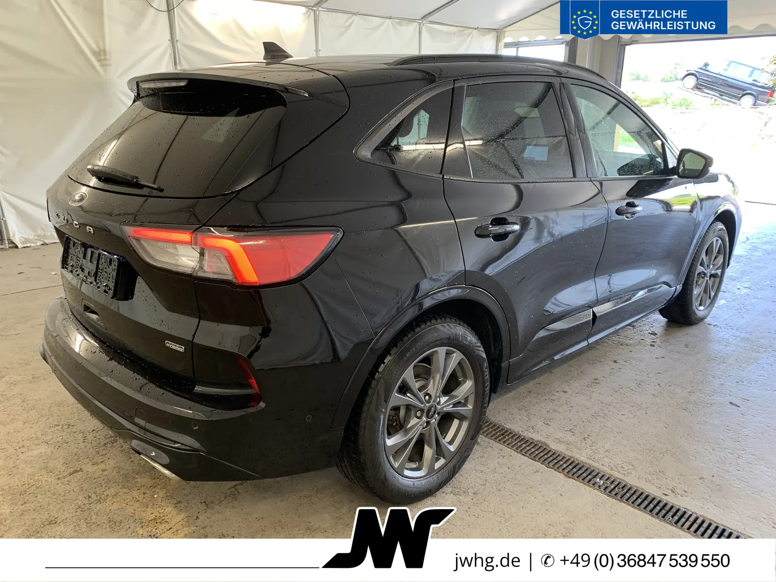 Ford Kuga 2,5 165 kW PHEV automata évjárat 2021, fekete, 149 020 km, Németország — fotó 5 / 19