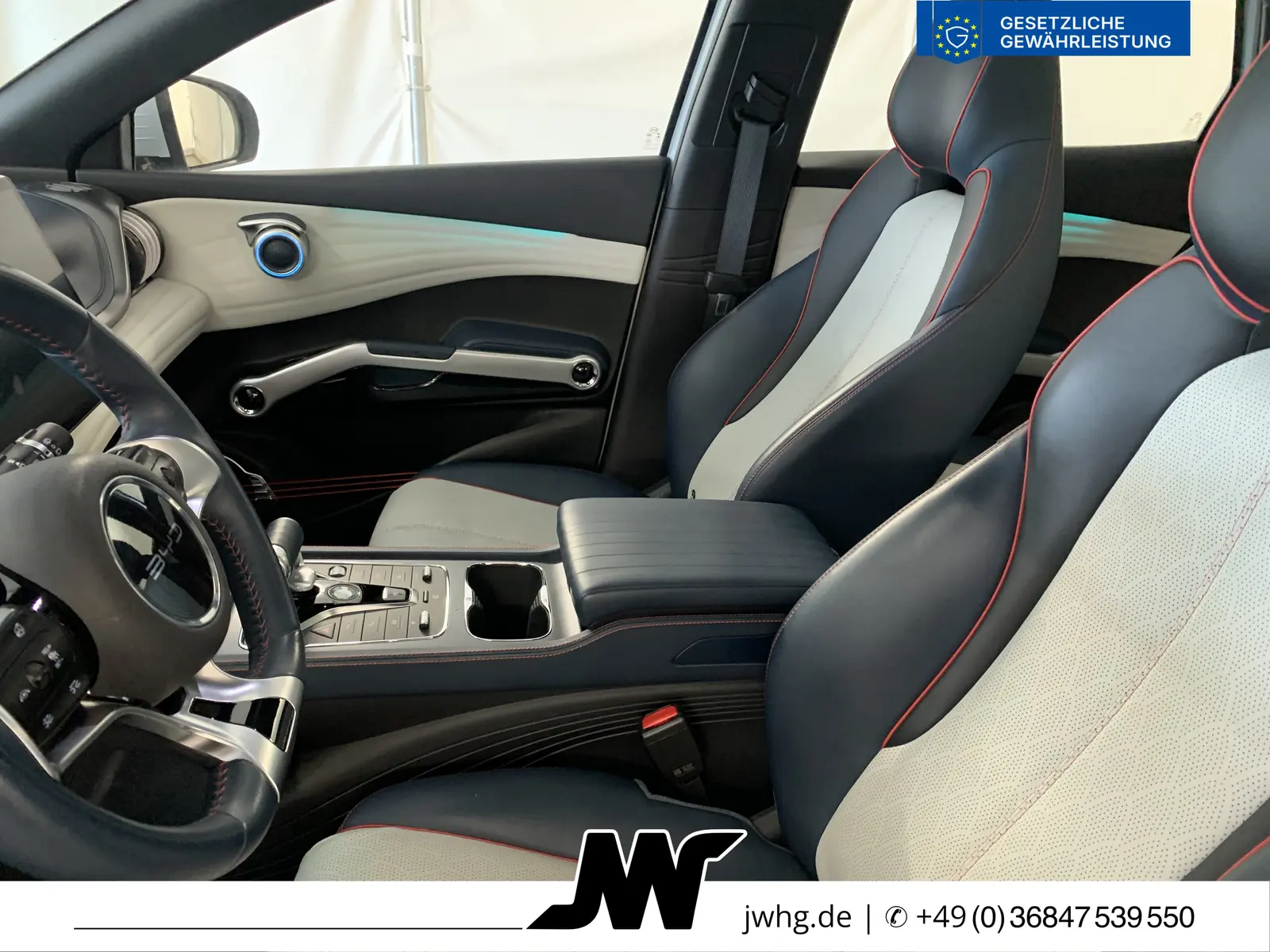 BYD Atto 3 150 kW automata évjárat 2023, fehér, 42 415 km, Németország — fotó 10 / 16