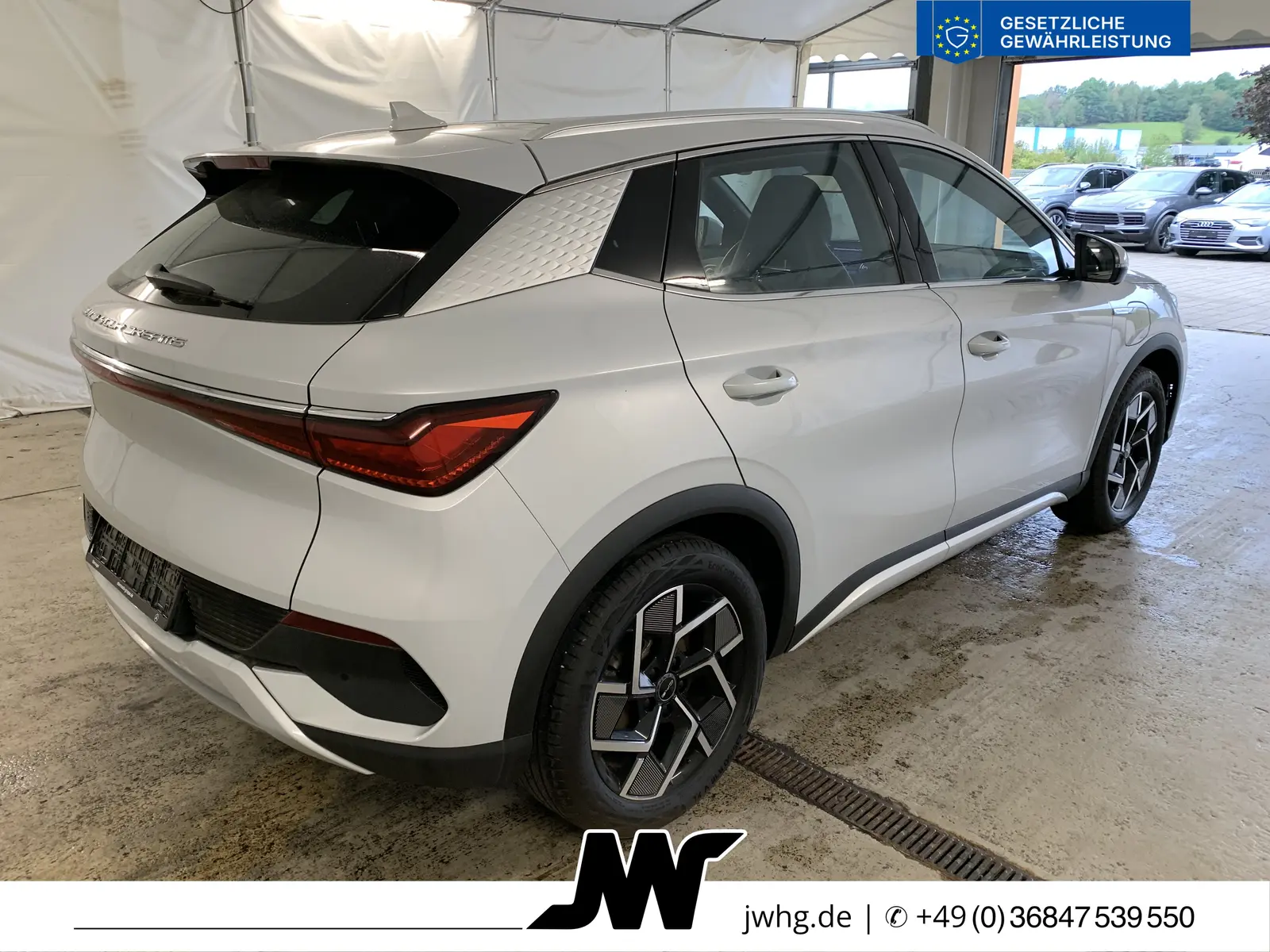 BYD Atto 3 150 kW automata évjárat 2023, fehér, 40 000 km, Németország — fotó 5 / 18