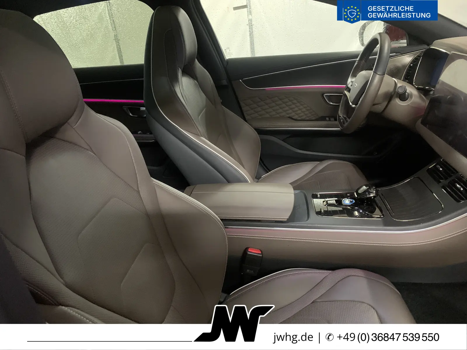 BYD HAN 4x4 380 kW 85,4 automata évjárat 2023, piros, 77 222 km, Németország — fotó 6 / 19